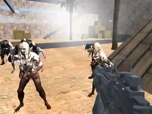Spel Combat Strike Zombie Survival Multiplayer online