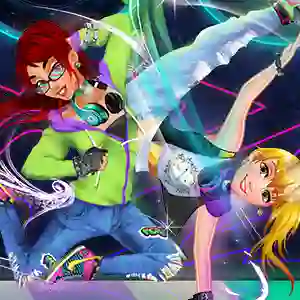 Spel BFF street dancing online