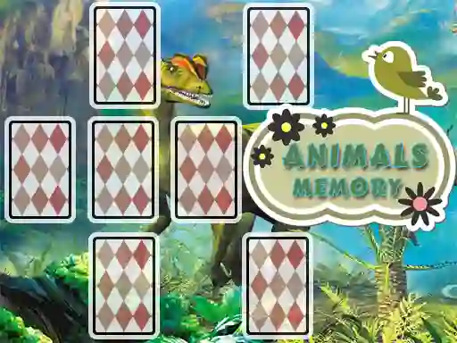 Spel Animals Cards Memory online