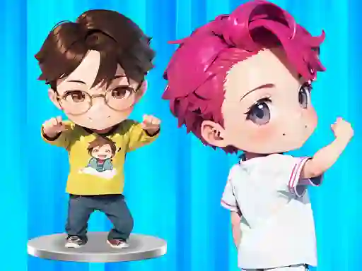 Spel BTS Chibi Claw Machine online