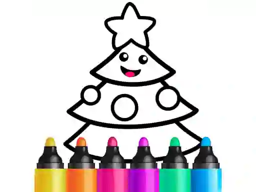 Spel Drawing Christmas For Kids online