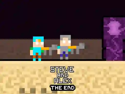 Spel Steve and Alex TheEnd online