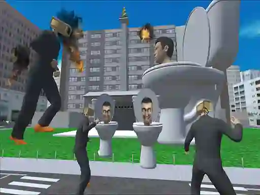Spel Skibidi Toilet Rage online