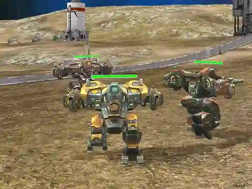 Spel War Robot Earth Survival online