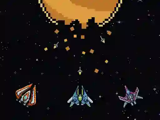 Spel Galactic Pixel Storm online