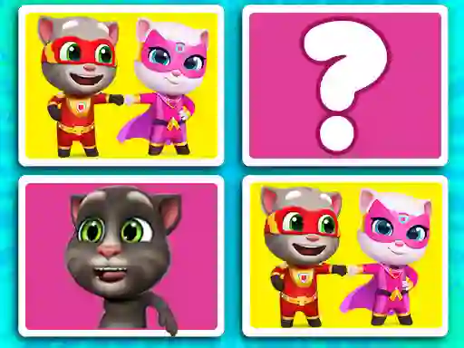Spel Talking Tom Match'Up online