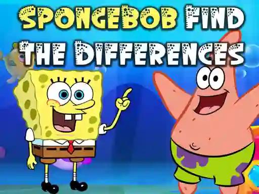 Spel SpongeBob Find The Differences online