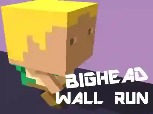 Spel Big Head Wall Run online