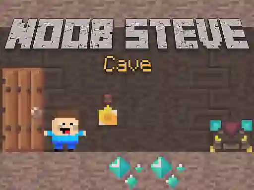 Spel Noob Steve Cave online