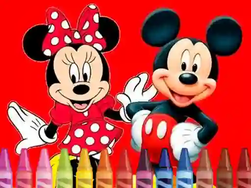 Spel Mickey Mouse Coloring online