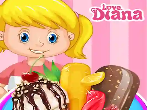 Spel Ice Cream love Diana online