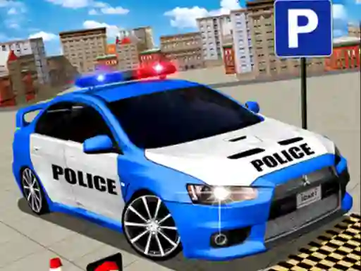 Spel Modern Police Car Parking 3D online