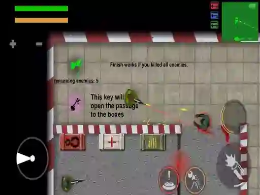 Spel Zombie War 2D online