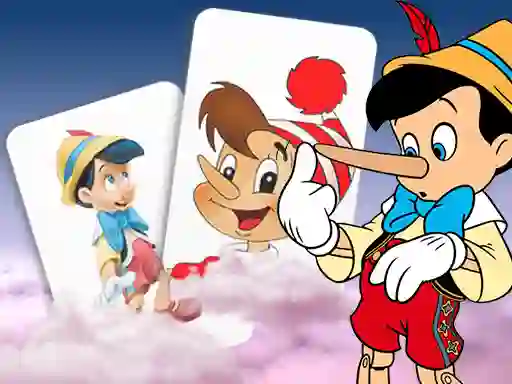 Spel Pinocchio Memory card Match online