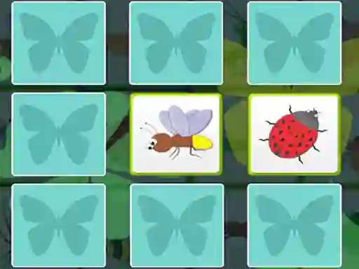 Spel Kids Memory game - Insects online