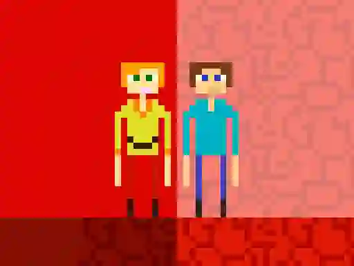 Spel Two Player Stick Steve and Alex online