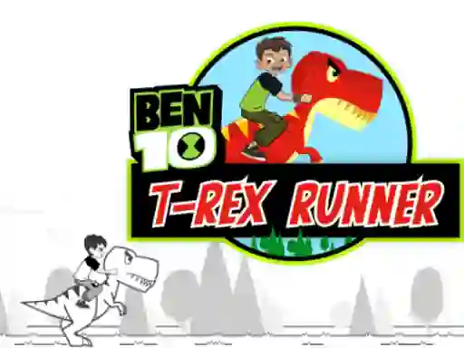 Spel Ben 10 T-Rex Runner online