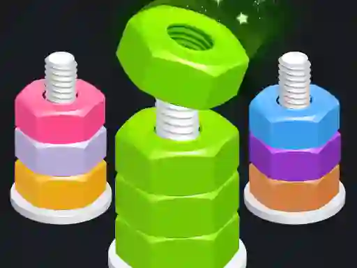 Spel Nuts Puzzle: Color Sort online