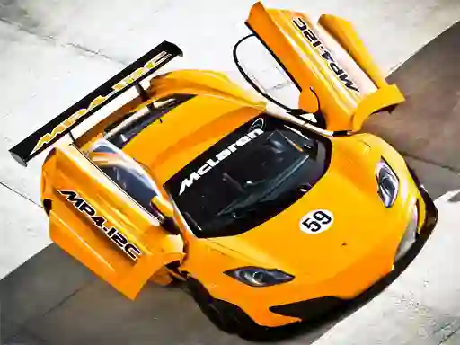 Spel McLaren GT3 Puzzle online