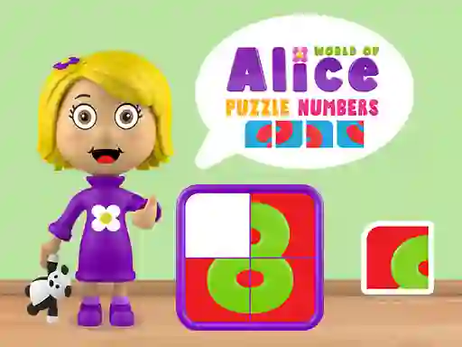 Spel World of Alice Puzzle Numbers online