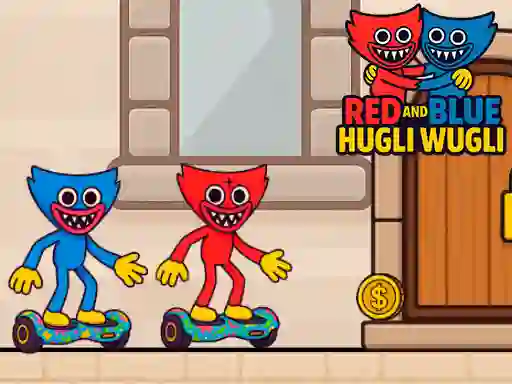 Spel Red and Blue Hugli Wugli online