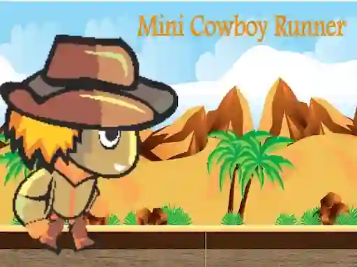 Spel Mini cowboy runner online
