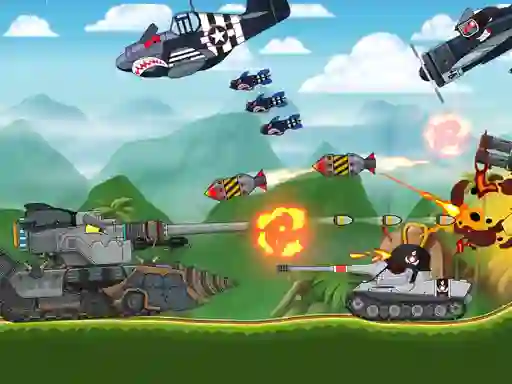 Spel Tank Battle Tank War online