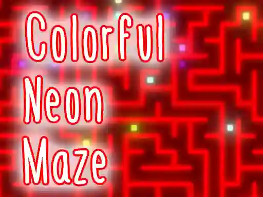 Spel Colorful Neon Maze online