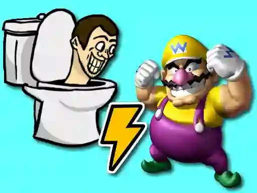 Spel Skibidi Toilet vs Wario online