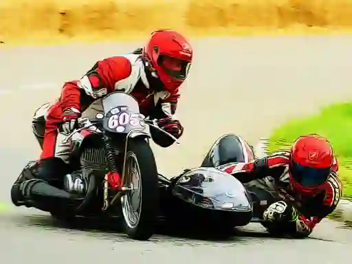 Spel Sidecar Racing Puzzle online