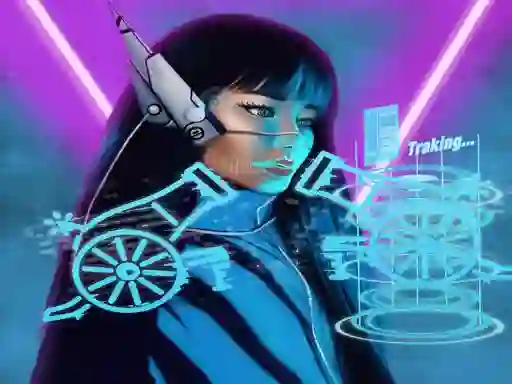 Spel Neon Cannon online