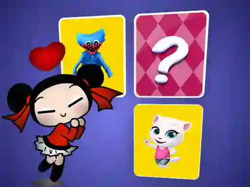 Spel Pucca Memory Card Match online