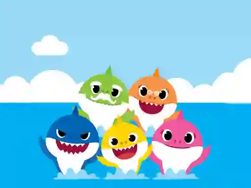 Spel Baby Shark Coloring online