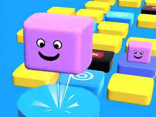 Spel Jump Stacky Cube 3D online