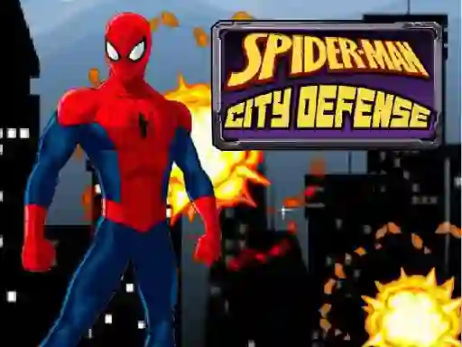 Spel Spiderman City Defense online