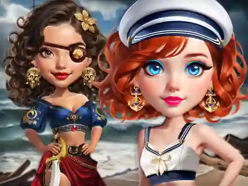 Spel Sailor Chic vs Pirate Charm online