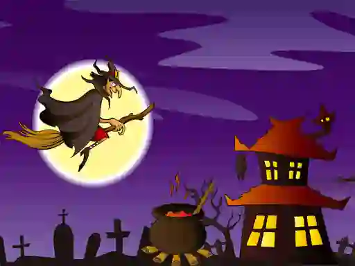 Spel Halloween Illustrations Jigsaw Puzzle online