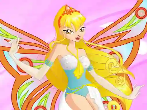 Spel Stella Beauty Fairy Dress Up online