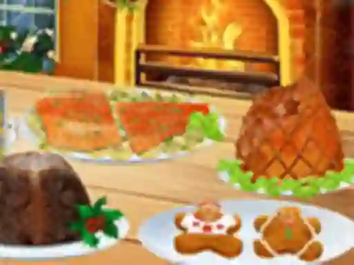 Spel Cooking Christmas Traditional Food online