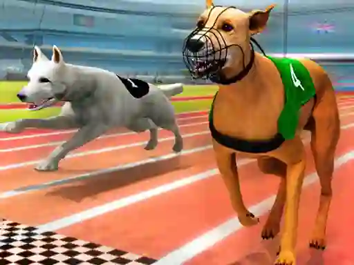 Spel Dogs 3D Races online