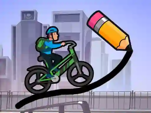 Spel Draw The Bike Bridge online