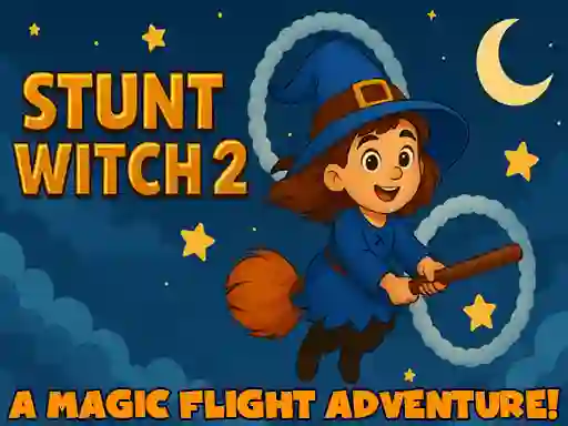 Spel Stunt Witch 2 online