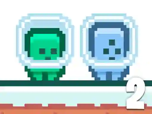 Spel Green and Blue Cuteman 2 online