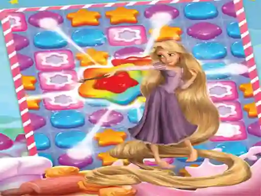 Spel Play Rapunzel Sweet Matching Game online