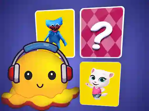 Spel Octopus Memory Card Match online