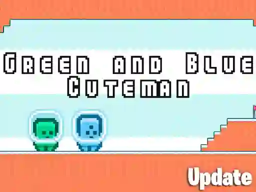 Spel Green and Blue Cuteman online
