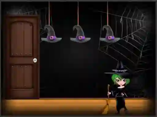 Spel Amgel Halloween Room Escape 32 online