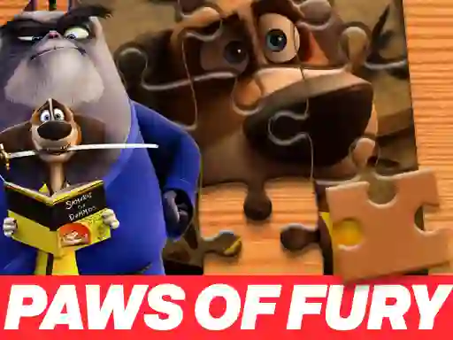 Spel Paws of Fury The Legend of Hank Jigsaw Puzzle online