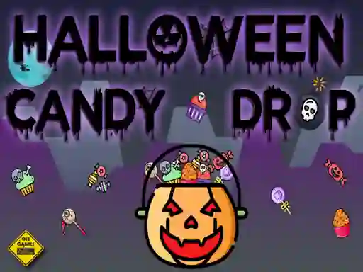 Spel Halloween Candy Drop online
