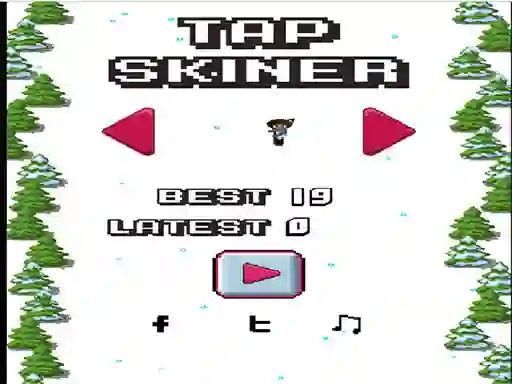 Spel Tap Skier online